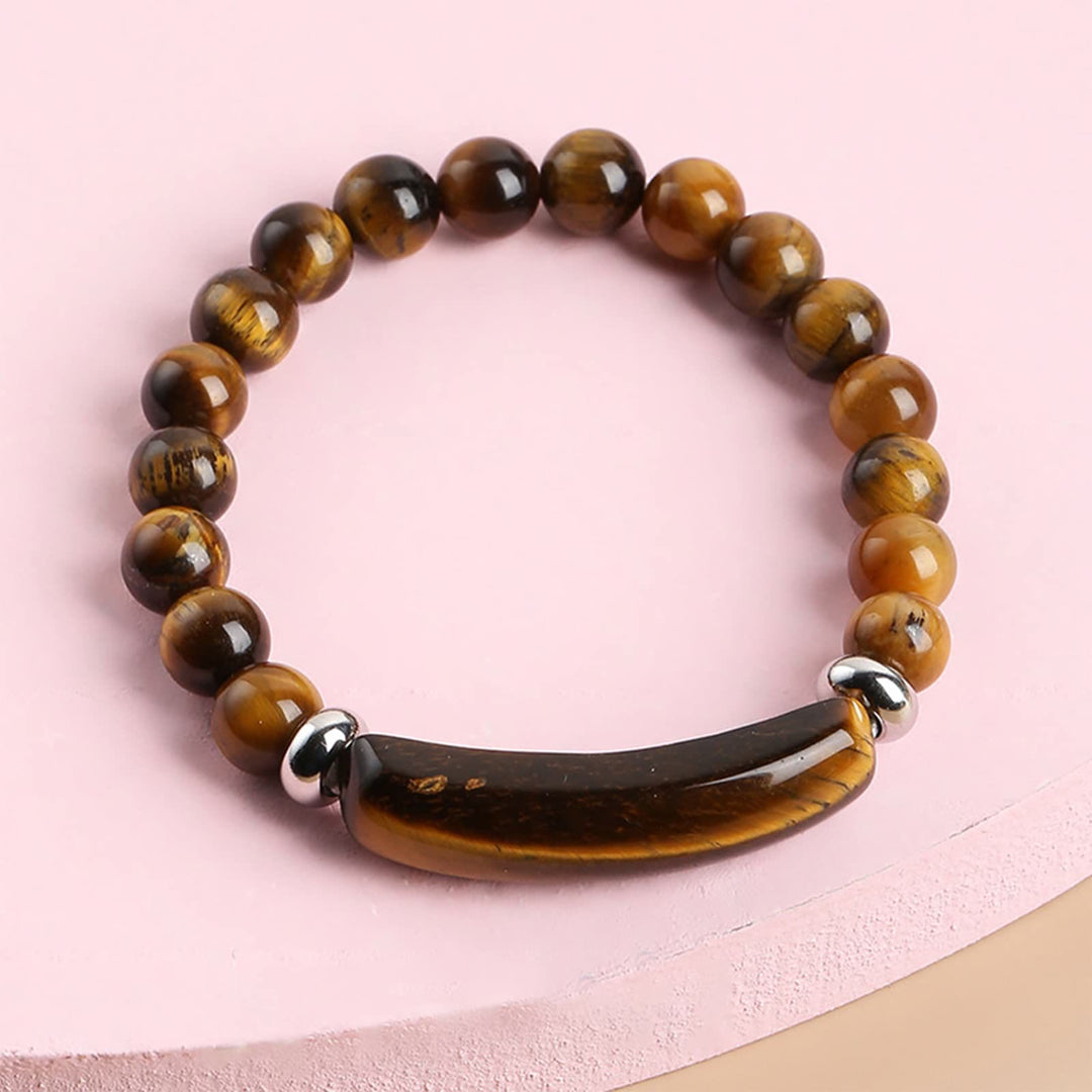 FREE Today: Natural Healing Stone Bar Beaded Bracelet - image 3