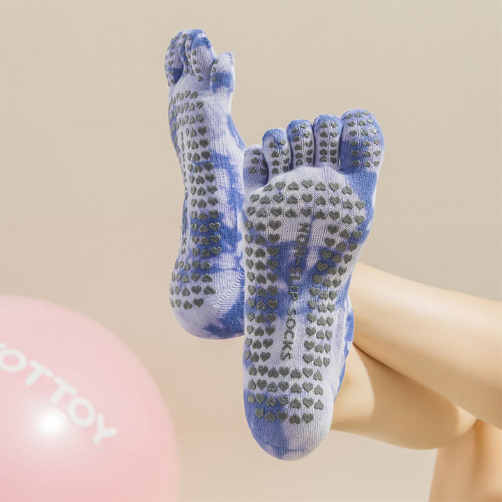 Olivenorma Non-Slip Low-Cut Five-Toe Sport Women's Yoga Socks - image 5