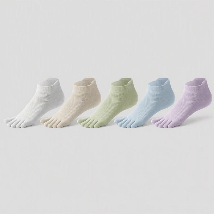 Olivenorma Breathable Ankle Five-Toe Sport Women's Yoga Socks - image 7
