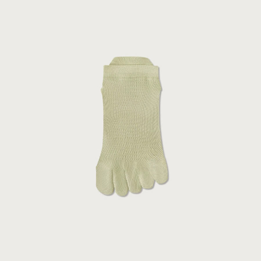 Olivenorma Breathable Ankle Five-Toe Sport Women's Yoga Socks - Army Green - 10 Pairs - image 4