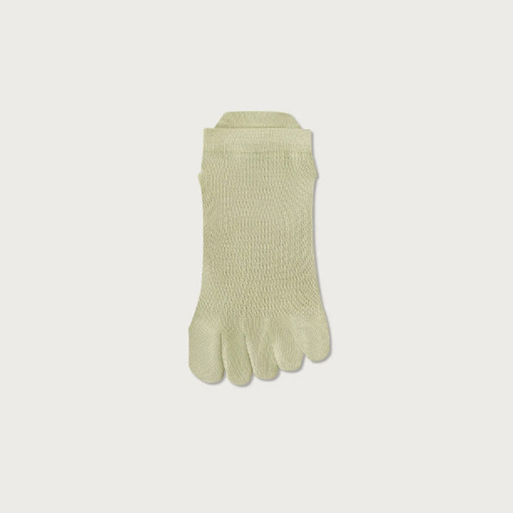 Olivenorma Breathable Ankle Five-Toe Sport Women's Yoga Socks - Army Green - 10 Pairs - image 4