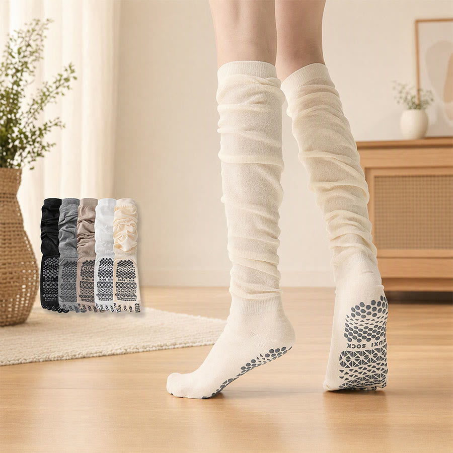 Olivenorma Over-the-Knee Open-Five-Toe Sport Women's Yoga Socks - image 1