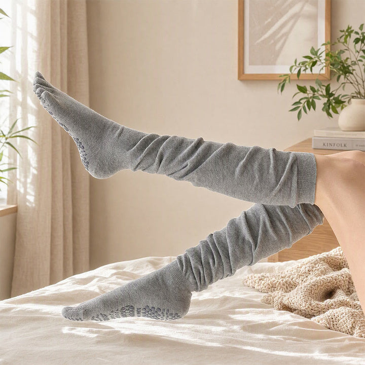Olivenorma Over-the-Knee Open-Five-Toe Sport Women's Yoga Socks - image 3