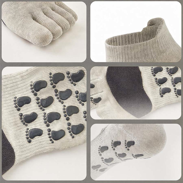 Olivenorma Solid Color Five-Toe Sport Women's Yoga Socks - image 5