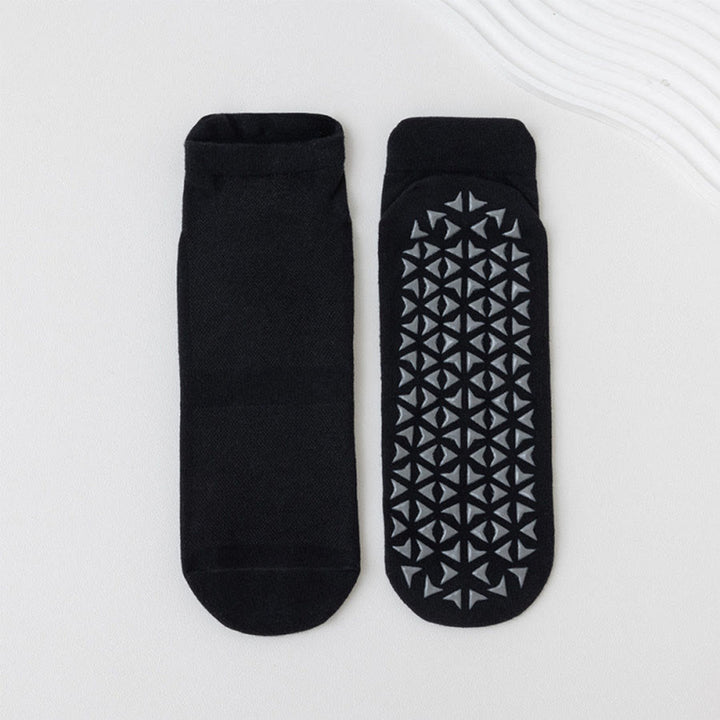 Olivenorma Solid Color Ankle Five-Toe Sport Women's Yoga Socks - Black - 10 Pairs - image 9