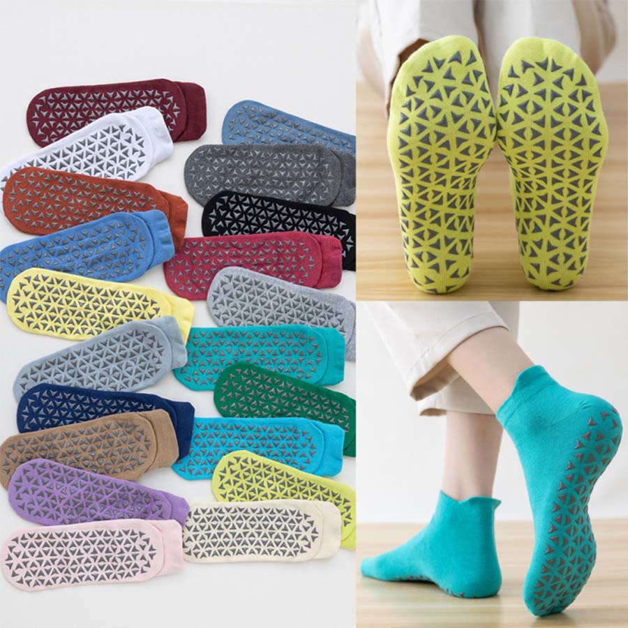 Olivenorma Solid Color Ankle Five-Toe Sport Women's Yoga Socks - image 22
