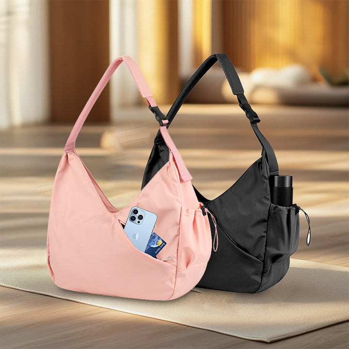 Olivenorma Solid Color Polyester Fabric Yoga Handbag - image 5