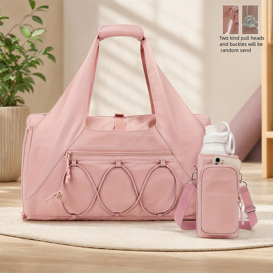 Olivenorm Oxford Fabric Yoga Handbag - Pink - image 0