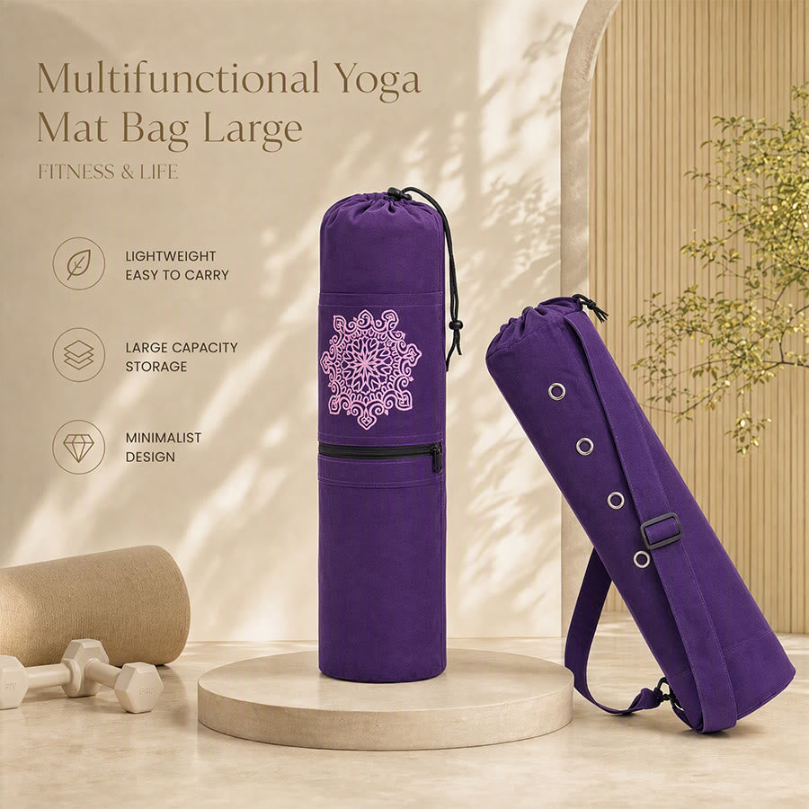 Olivenorma Long Full Cotton Canvas Yoga Bag - image 2