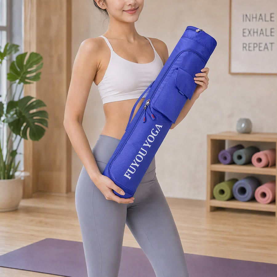Olivenorma Shoulder With An External Flap Pocket Polyester Fabric Yoga Bag - image 27