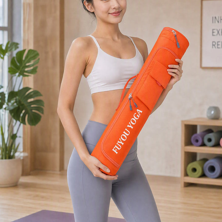 Olivenorma Shoulder With An External Flap Pocket Polyester Fabric Yoga Bag - image 22