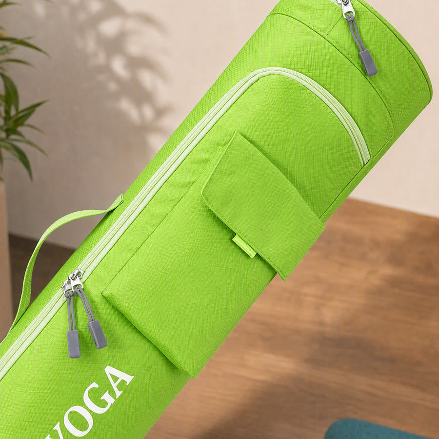 Olivenorma Shoulder With An External Flap Pocket Polyester Fabric Yoga Bag - image 19
