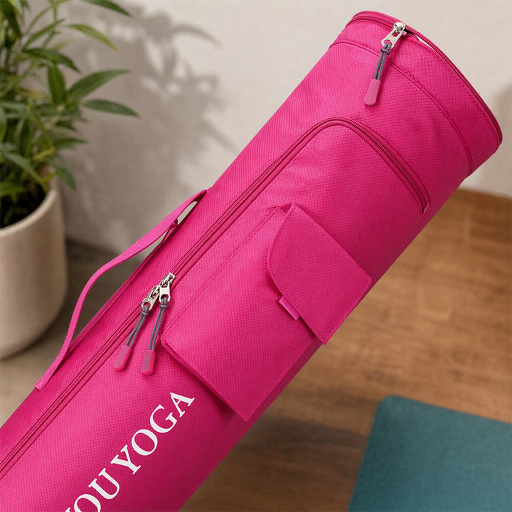 Olivenorma Shoulder With An External Flap Pocket Polyester Fabric Yoga Bag - image 4