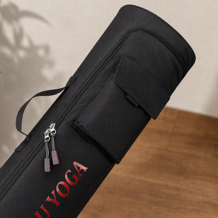 Olivenorma Shoulder With An External Flap Pocket Polyester Fabric Yoga Bag - image 9