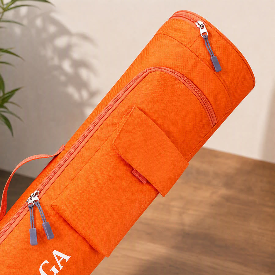 Olivenorma Shoulder With An External Flap Pocket Polyester Fabric Yoga Bag - image 24