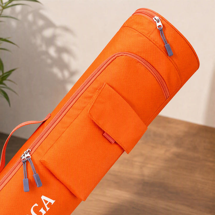 Olivenorma Shoulder With An External Flap Pocket Polyester Fabric Yoga Bag - image 24