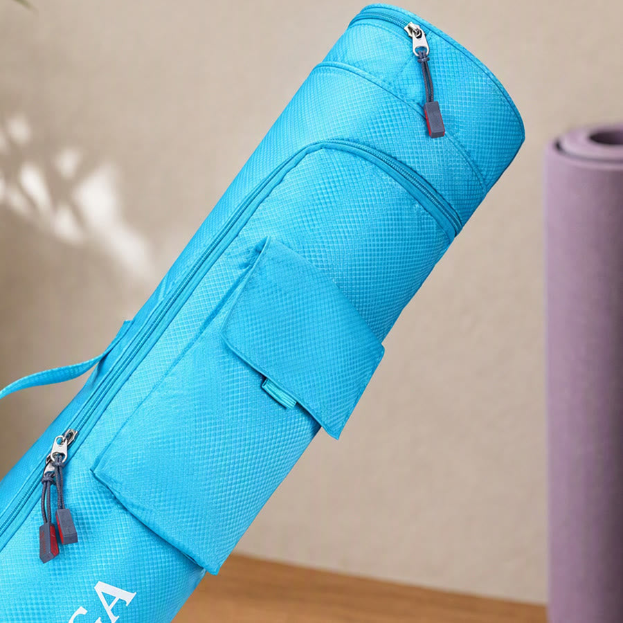 Olivenorma Shoulder With An External Flap Pocket Polyester Fabric Yoga Bag - image 14