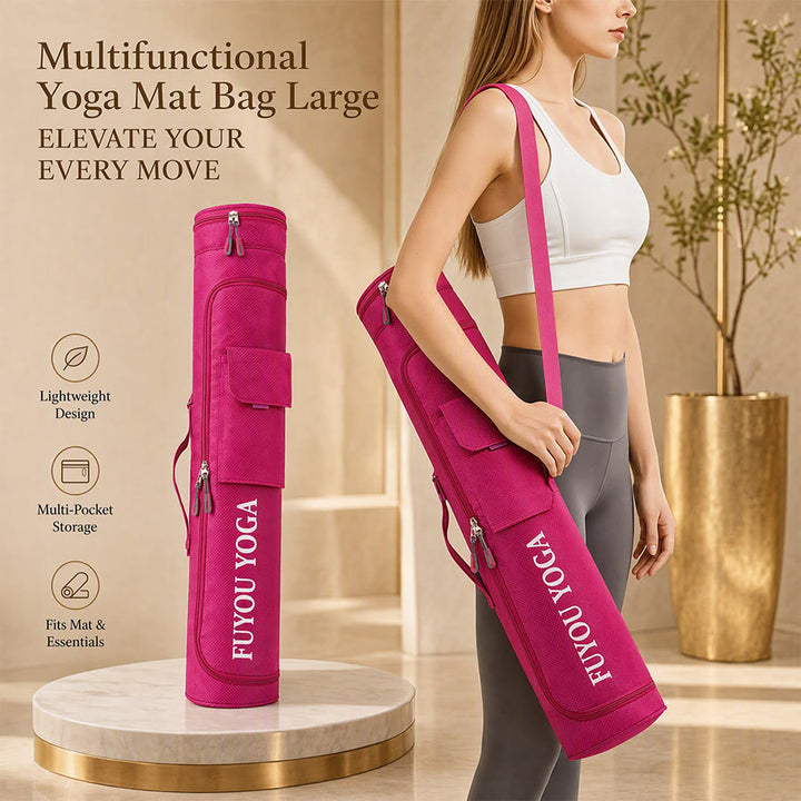 Olivenorma Shoulder With An External Flap Pocket Polyester Fabric Yoga Bag - image 1