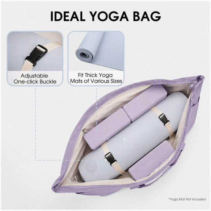 Olivenorma Polyester Fabric Yoga Handbag - image 4