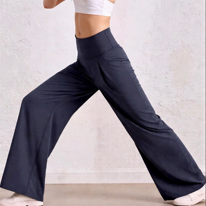Olivenorma Wide Leg Polyester Spandex Women's Pants - image 11