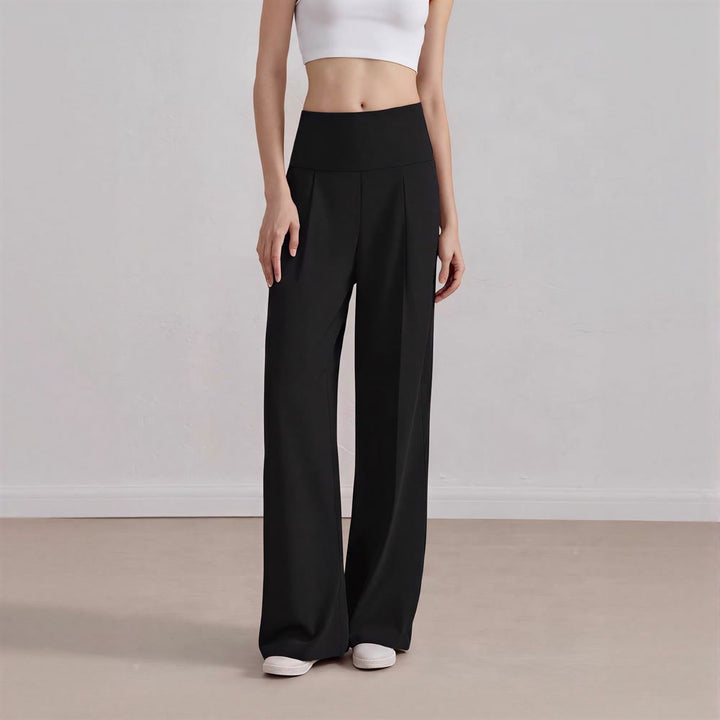 Olivenorma Wide Leg Polyester Spandex Women's Pants - image 9