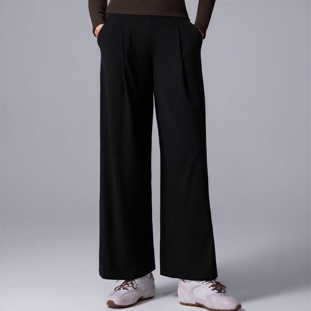 Olivenorma Wide Leg Polyester Spandex Women's Pants - image 7