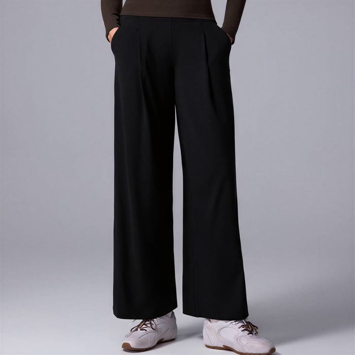 Olivenorma Wide Leg Polyester Spandex Women's Pants - image 7