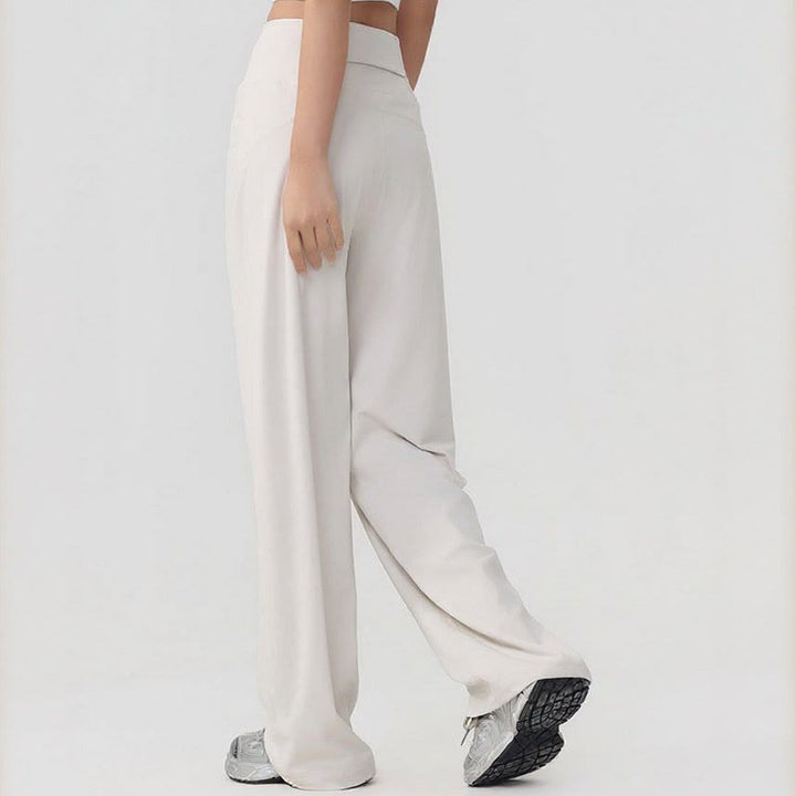 Olivenorma Wide Leg Nylon Spandex Women's Pants - image 4