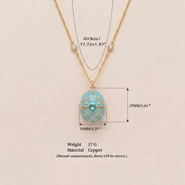 FREE Today: Enameled Easter Egg Pendant Locket Necklace - image 10