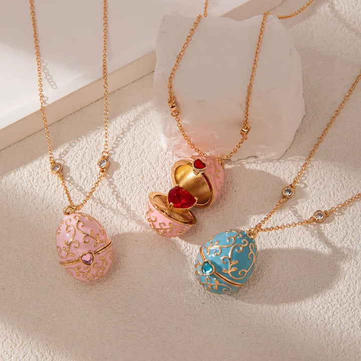FREE Today: Enameled Easter Egg Pendant Locket Necklace - image 19