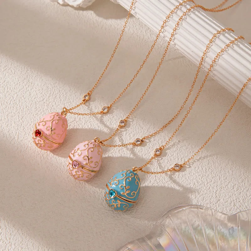 FREE Today: Enameled Easter Egg Pendant Locket Necklace - image 20