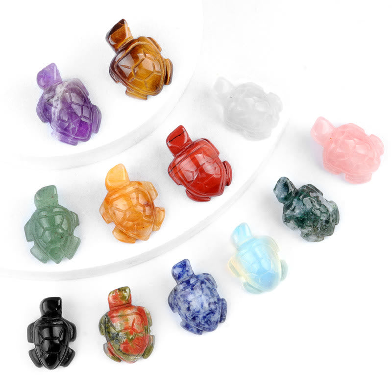 FREE Today: Natural Crystal Turtle Sculpture Gemstone Decoration With Card - image 29