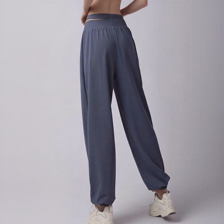 Olivenorma Harem Jogger Long Pants Polyester Spandex Women's Pants - image 1