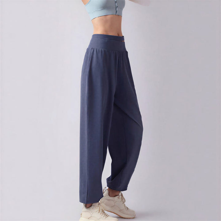 Olivenorma Harem Jogger Long Pants Polyester Spandex Women's Pants - image 2
