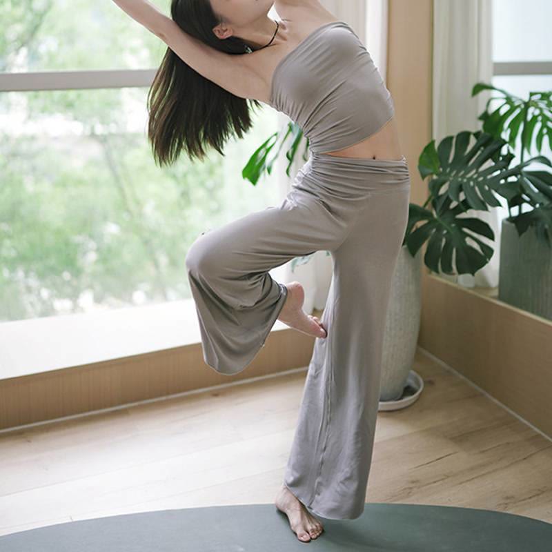 Olivenorma Wide Leg Pants 71% Modal,25% Polyester,4% Spandex Women's Pants - image 11