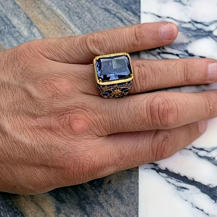 FREE Today: Blue Zircon Turkish Ottoman Jewelry Ring - image 1