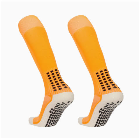Olivenorma Crew & Knee-High Non-Slip Socks Polyester Men's Sports Socks - Orange - Knee-High - 10 Pairs - image 13