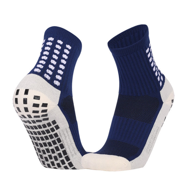 Olivenorma Crew & Knee-High Non-Slip Socks Polyester Men's Sports Socks - Navy Blue - Crew - 10 Pairs - image 16