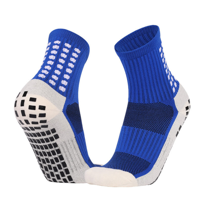 Olivenorma Crew & Knee-High Non-Slip Socks Polyester Men's Sports Socks - Dark Blue - Crew - 10 Pairs - image 8