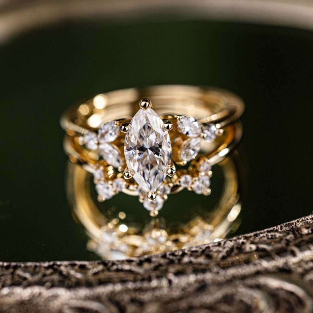FREE Today: Marquise Lab-Grown Diamond Engagement Ring - image 2