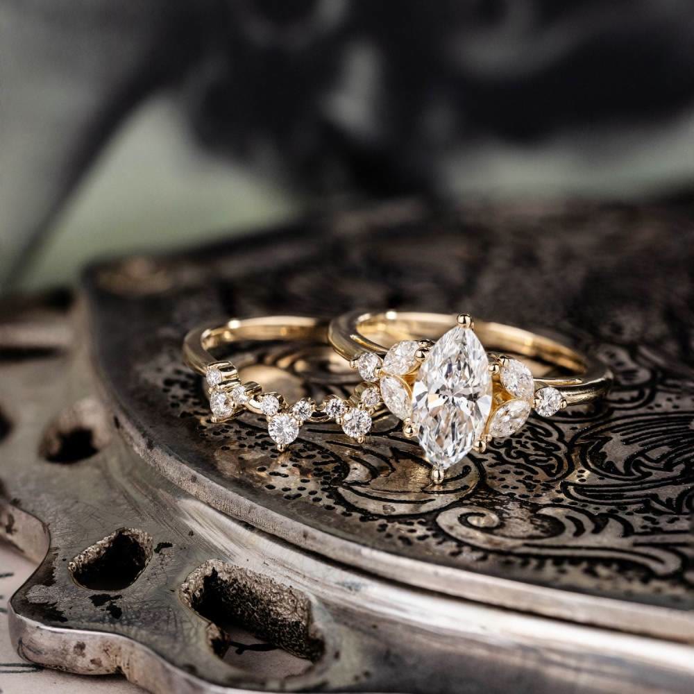 FREE Today: Marquise Lab-Grown Diamond Engagement Ring - image 4