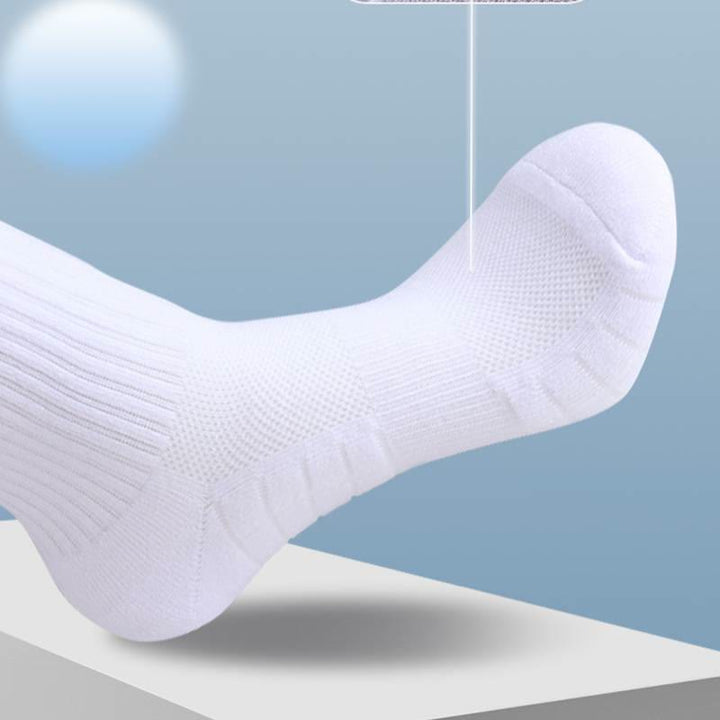 Olivenorma Ankle & Crew & Knee-High Cotton Men's Yoga Socks - image 6