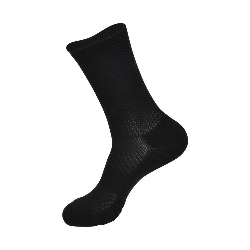 Olivenorma Ankle & Crew & Knee-High Cotton Men's Yoga Socks - Black - Knee-High - 10 Pairs - image 10
