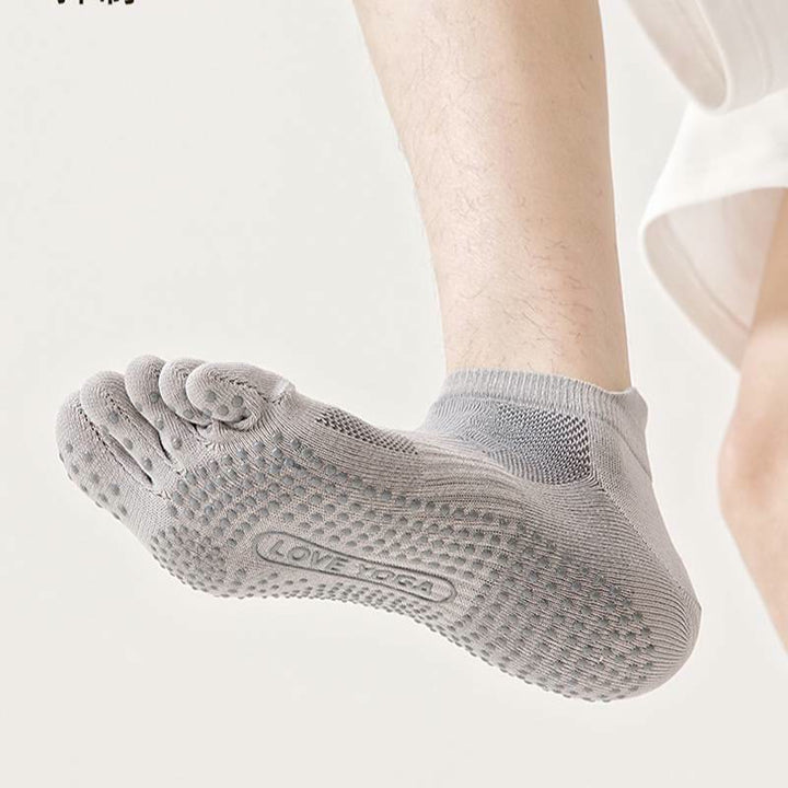 Olivenorma Five Toe Yoga Socks Polyester Men's Yoga Socks - image 2