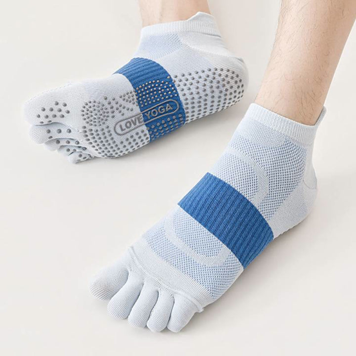 Olivenorma Five Toe Yoga Socks Polyester Men's Yoga Socks - image 8