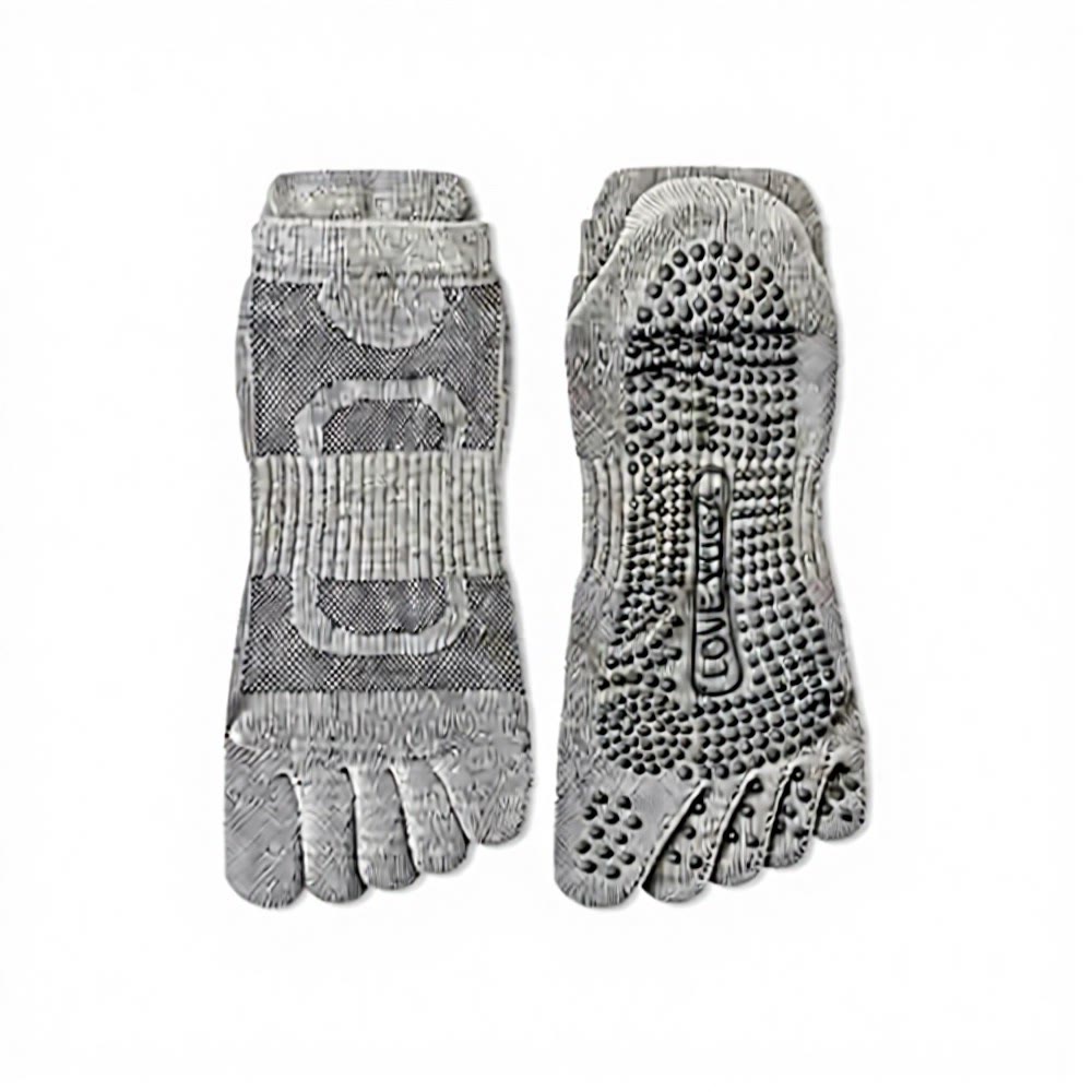 Olivenorma Five Toe Yoga Socks Polyester Men's Yoga Socks - image 3