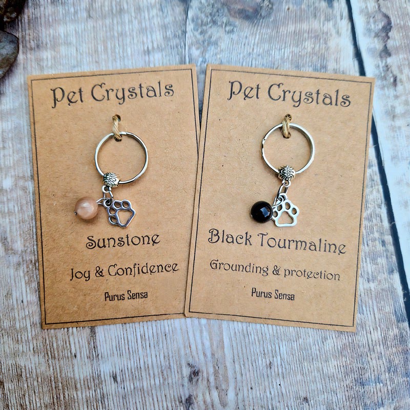 FREE Today: Handmade Pet Collar Crystals for Calm Protection Keychain - image 11