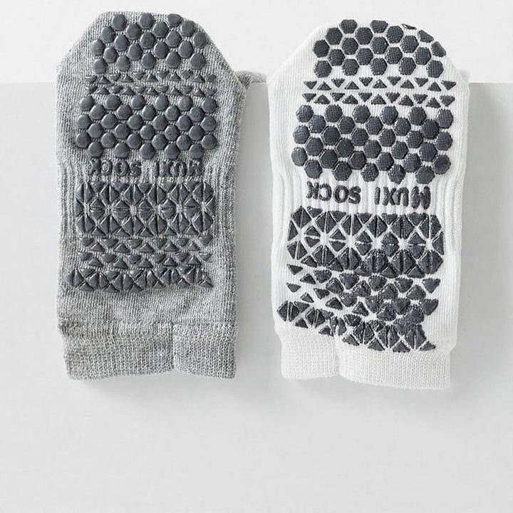Olivenorma Crew Open Toe Nylon Men's Yoga Socks - image 11