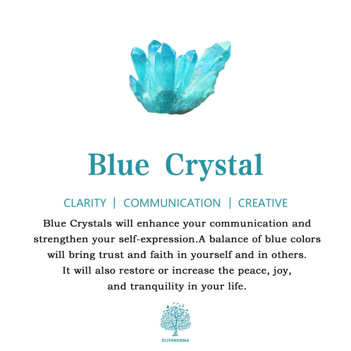 Olivenorma Synthetic Blue Super Seven Crystal Bracelet Stone of Spiritual Awakening Bracelet - image 6