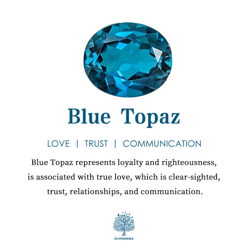 Olivenorma Blue Topaz,Tanzanite,Citrine,Garnet,Diopside Multi Gemstone Pendant Necklace - image 14